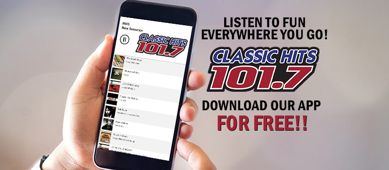 Download the Official Classic Hits 101.7 App!