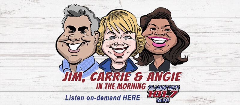 Jim, Carrie & Angie in the Morning