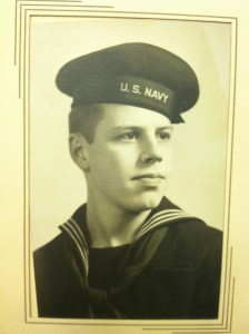 John “Jack” Didier United States Navy WWII.